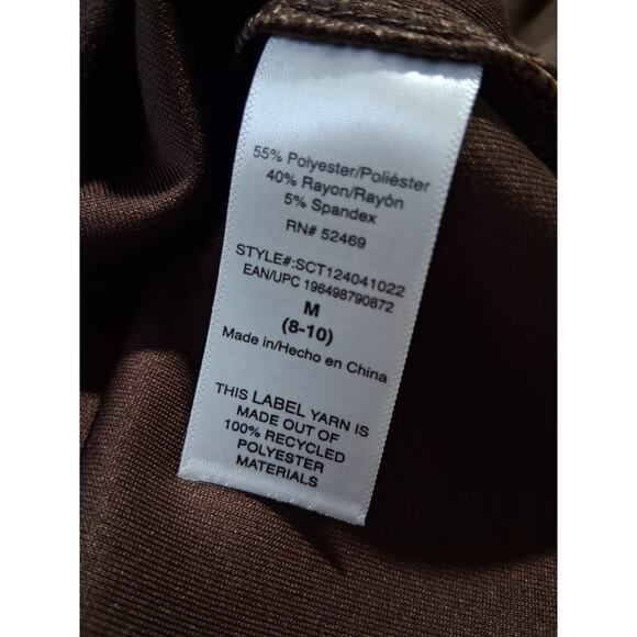 Scoop Womens size M Ultimate Scubaknit Cropped Grungecore Sweatshirt Drop Sleeve - Picture 9 of 11